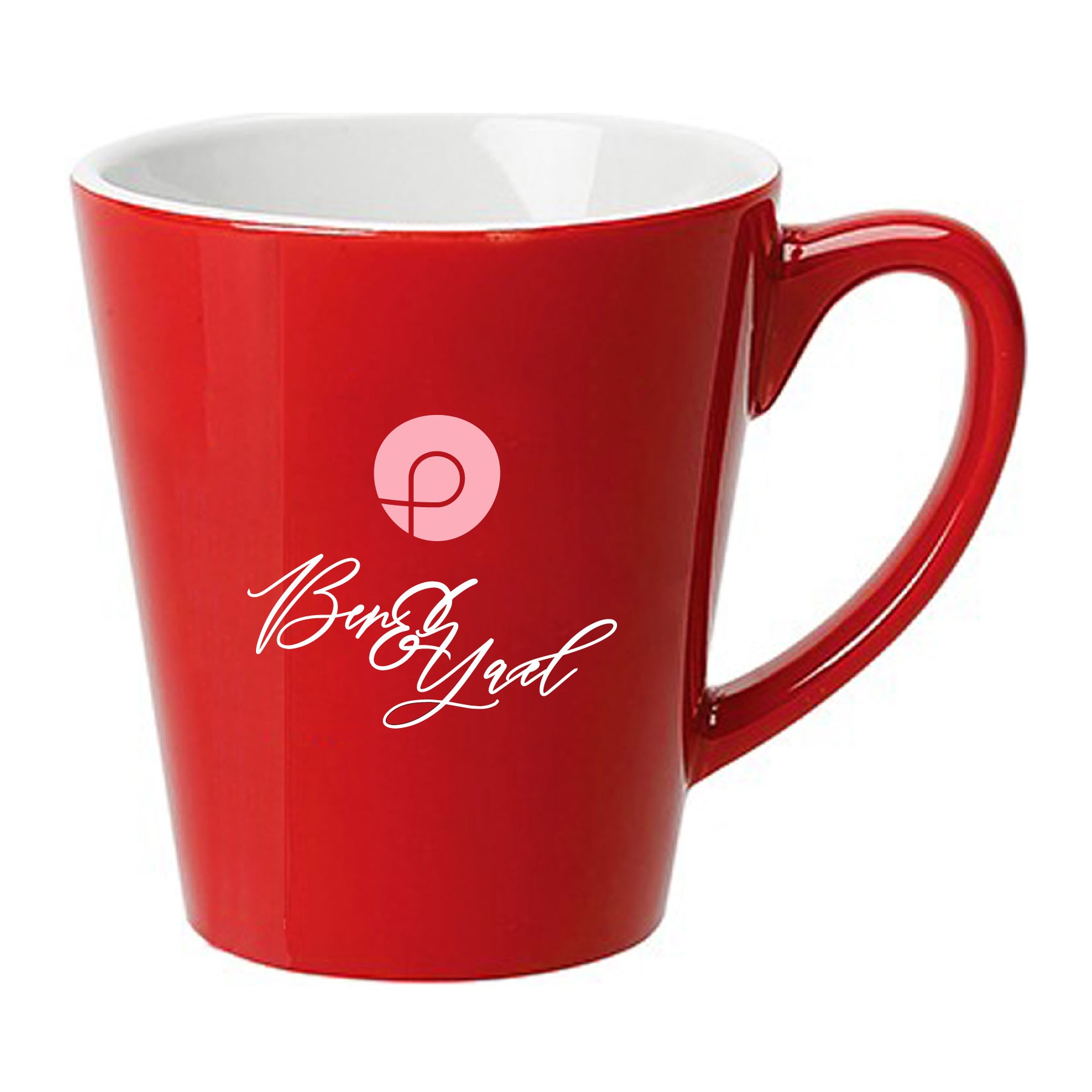 12 oz. Latte Ceramic Mug - Image 4