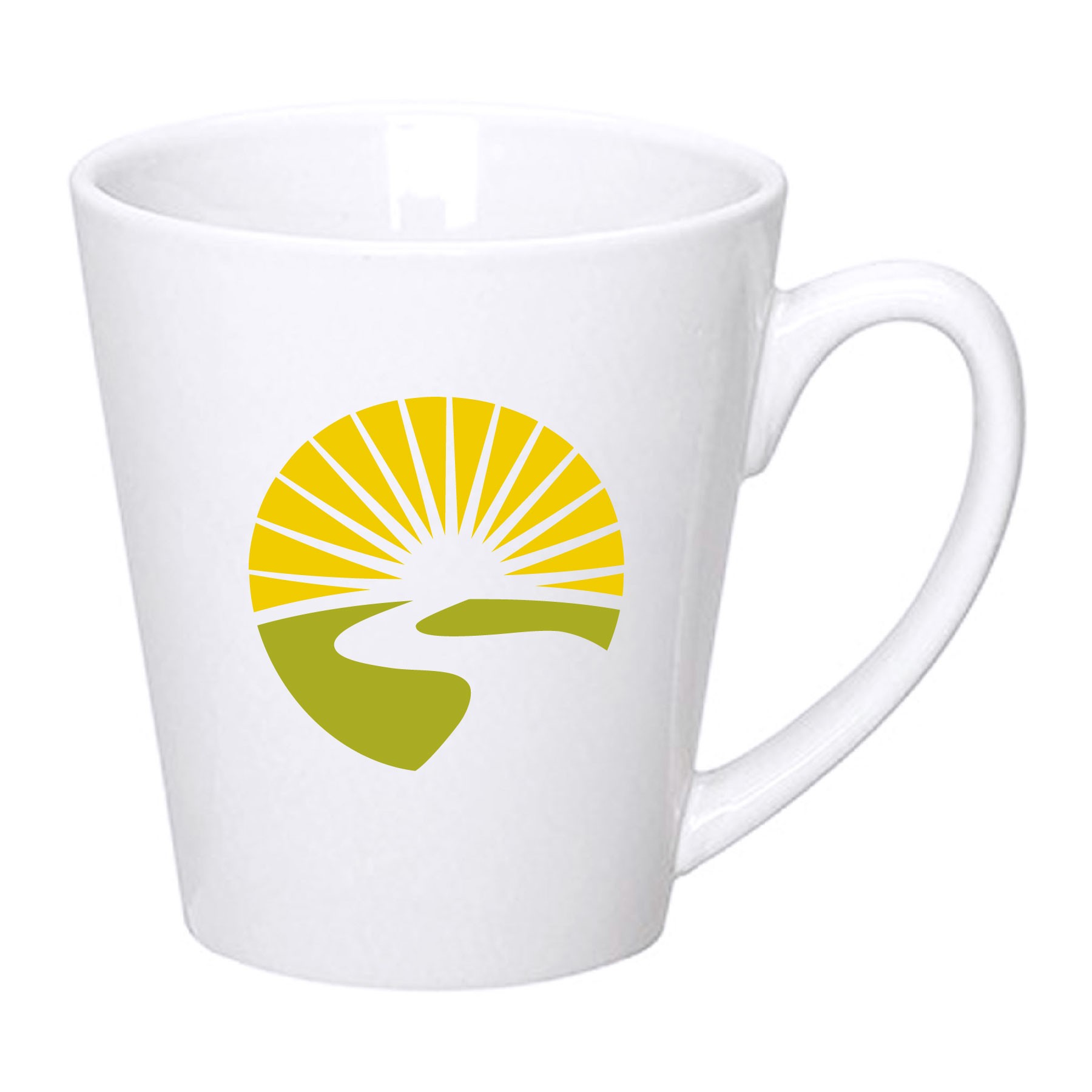 12 oz. Latte Ceramic Mug - Image 5