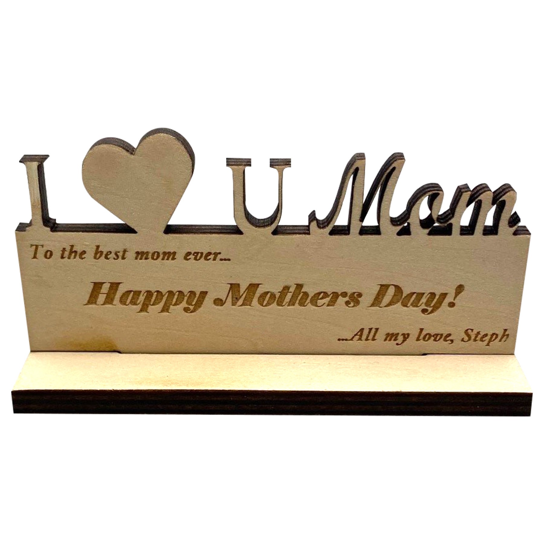 Standing Wood Sign - Image 3