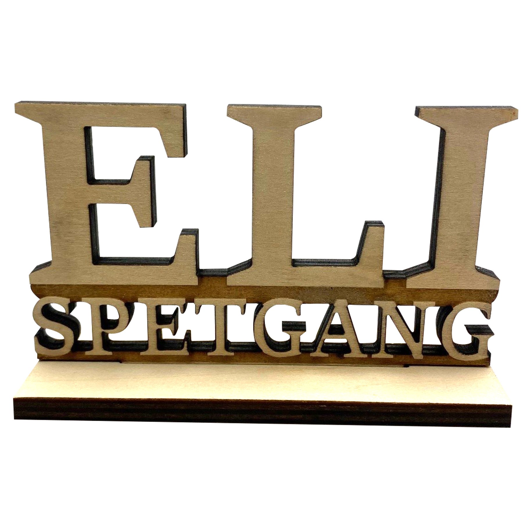 Standing Wood Sign - Image 5