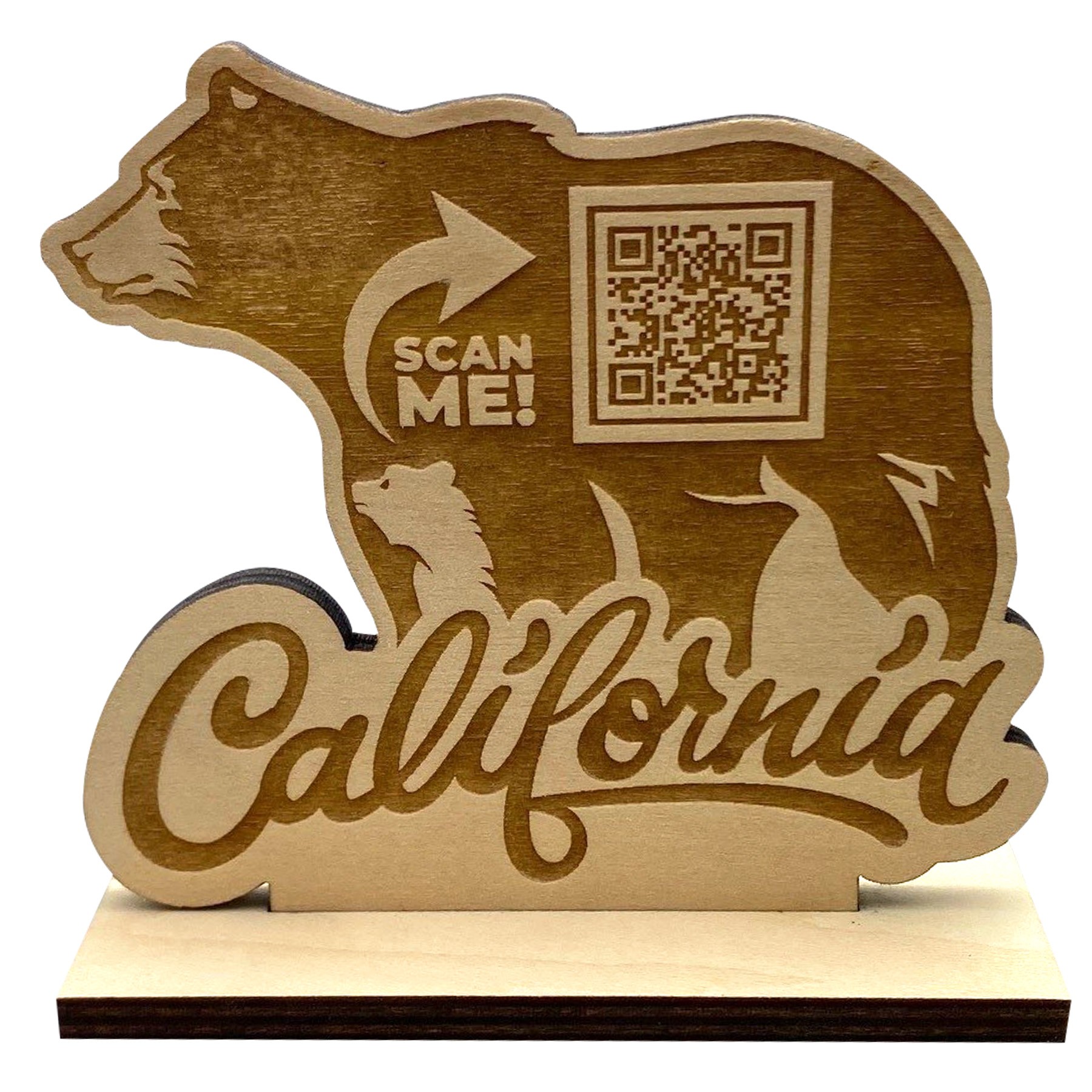 Standing Wood Sign - Image 6